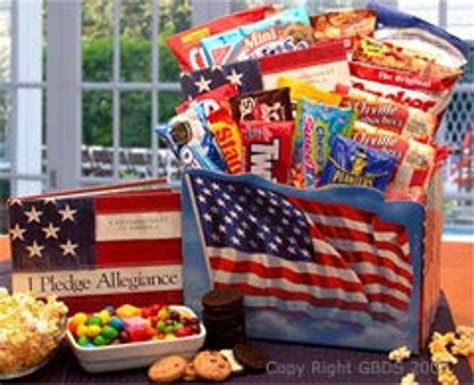 America The Beautiful Snack Gift Box