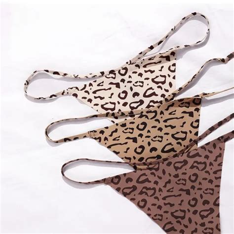 DAMEN SEXY DESSOUS Leopardendruck Bikini Tanga Stretch Charme Unterhose EUR 6 31 PicClick FR