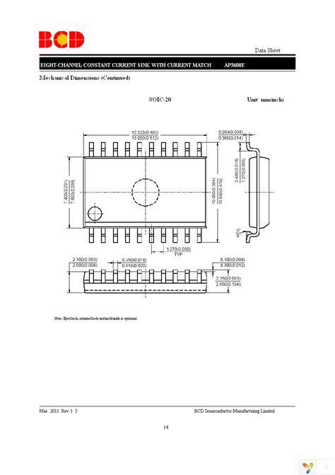 AP3608EM-G1 Datasheet (PDF Download) 4 / 15 Page - Diodes Incorporated