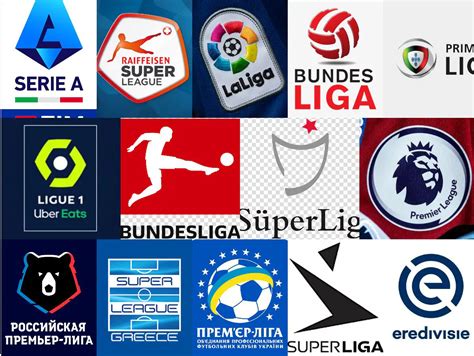 European Soccer League Logos