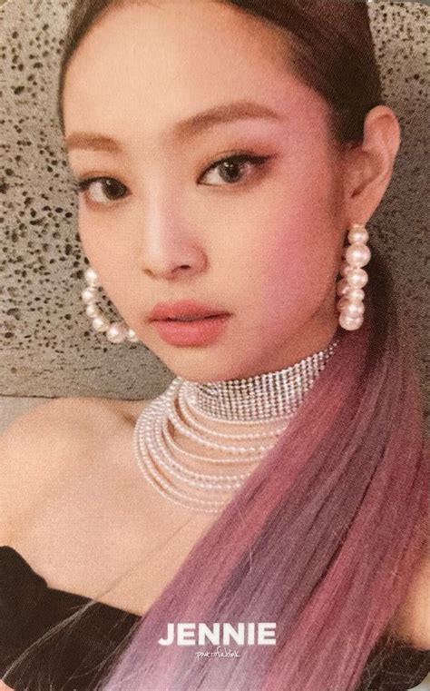 Jennie Photocard Scan Blackpink Square Up Blackpink Jennie Blackpink