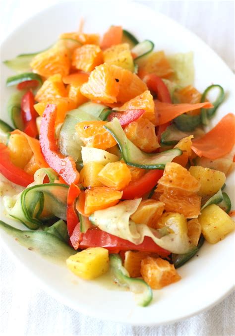 Sweet Orange & Pineapple Salad | Season with Spice