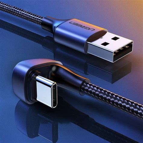 Ugreen Nylonowy K Towy Kabel Przew D Usb Usb Typ C M A W Quick