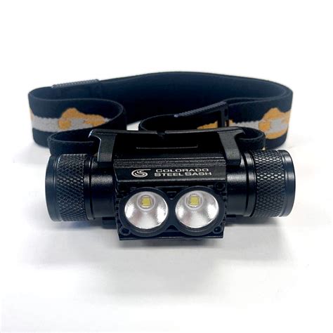 H25S 1200 lumen Rechargeable Headlamp – Colorado Steel Sash