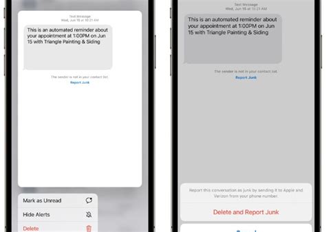 How To Undo Junk Text On IPhone
