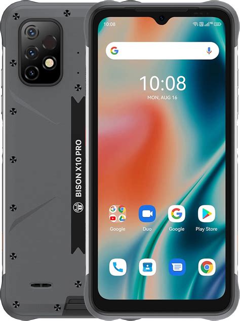Amazon | UMIDIGI BISON X10 Pro スマホ 4GB+ 128GB 256GB拡張可能メモリ SIMフリースマート ...