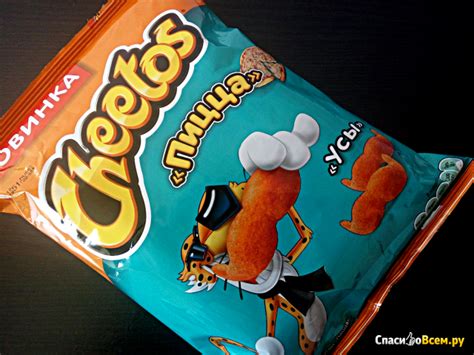 Отзыв про Чипсы "Cheetos" Пицца: "Новинка со вкусом пиццы в форме усов ...