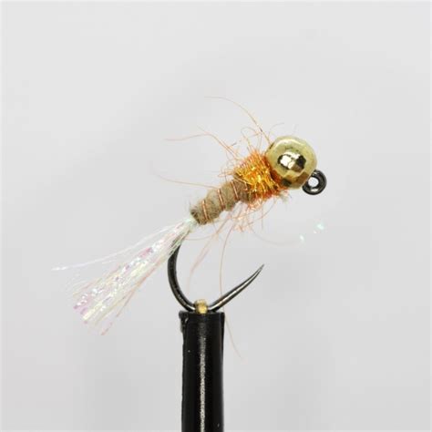 Hares Ear Fiery Brown Thorax Jig Nymph Barbless