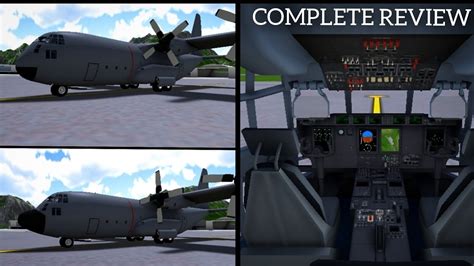 Turboprop Flight Simulator C 130 Complete Review Youtube