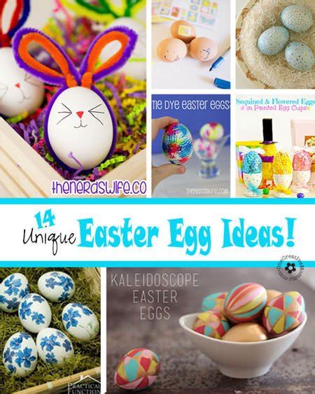 14 Unique Easter Egg Ideas - onecreativemommy.com