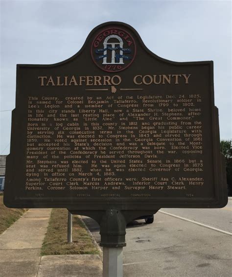 Taliaferro County - Georgia Historical Society