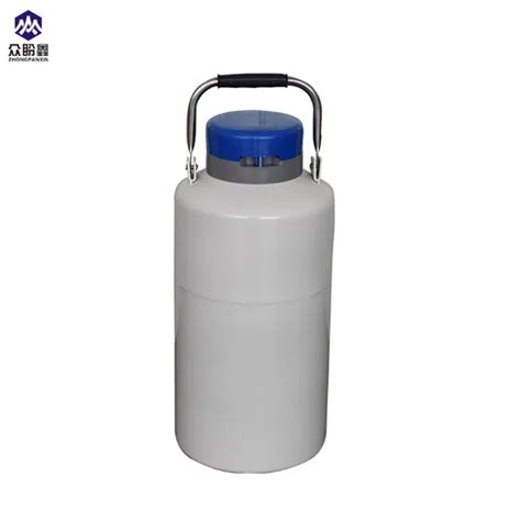 Small Capacity 3 Liter Cryo Storage Bull Semen Tank Portable Ln2 Semen Cryogenic Liquid Nitrogen