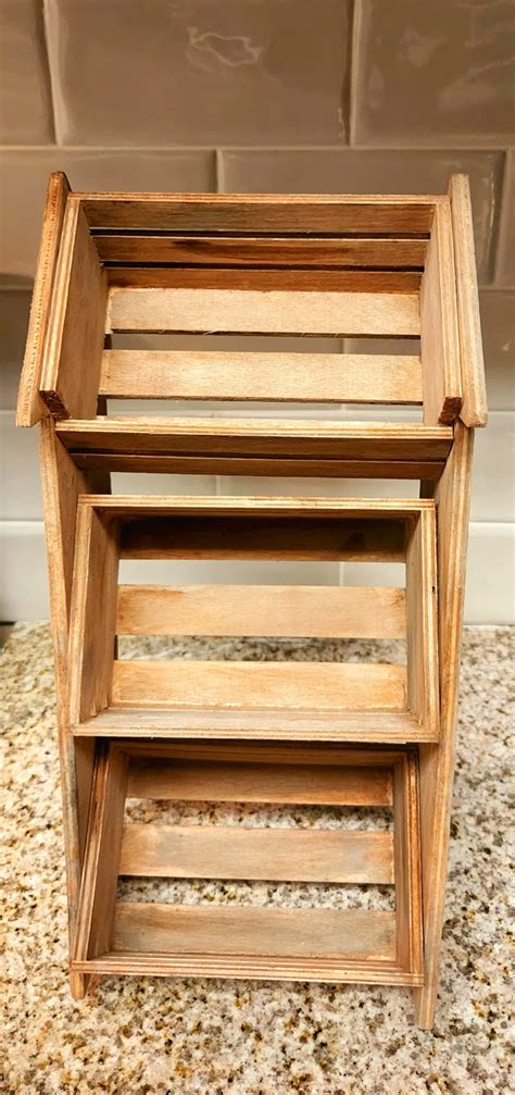 Dollar Tree Crate Shelf Tutorial