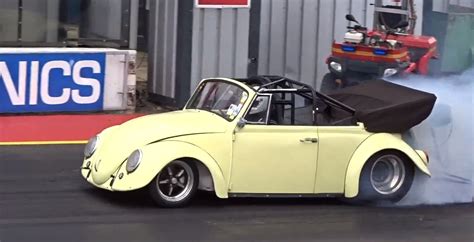 S Vw Beetle Cabrio Gets Extreme Turbo Tune Runs S Quarter Mile