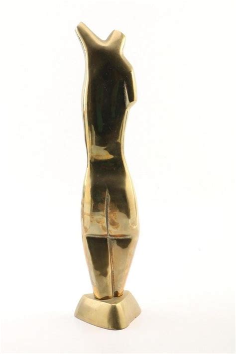 Solid Brass Nude Female Sculpture For Sale At 1stDibs Maybe Brass Nude Sculpture Outside Is