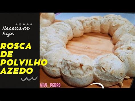 ROSCA DE POLVILHO AZEDO RÁPIDA e FÁCIL café e lanche da tarde