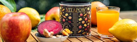 Vitapow Multivitamin Pulver mit Mineralien - Alle Vitamine A-Z ...