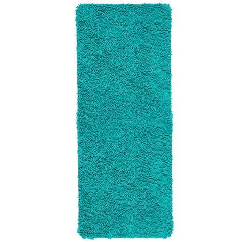 Hastings Home Hastings Home Bathroom Mats 60 In X 24 In Seafoam