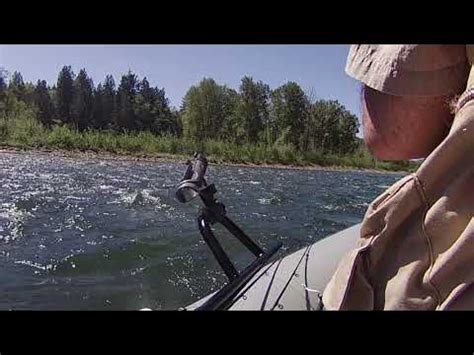 Cowlitz river float pt 2 Barrier Dam to Blue creek - YouTube