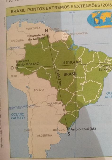 O Que São Pontos Extremos - observe as imagens dos pontos extremos do Brasil.o que todos eles ...
