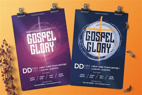 Gospel Music Flyer By Tokosatsu On Envato Elements