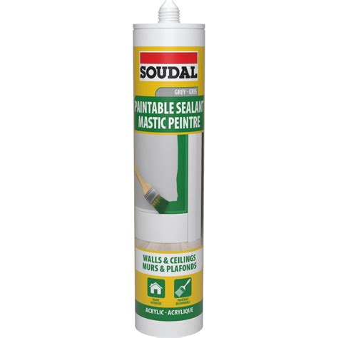 Soudal Paintable Sealant Grey Ml Soudal Cashbuild