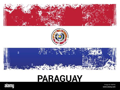 Paraguay Flags Design Vector Stock Vector Image And Art Alamy