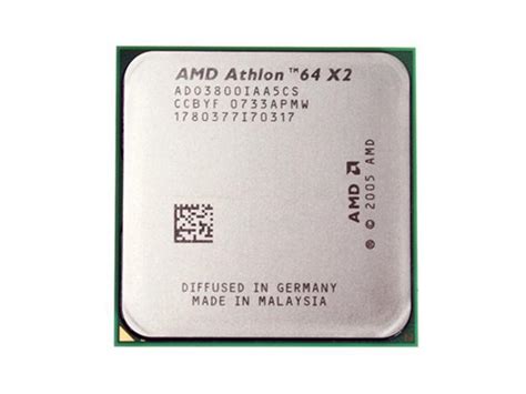 AMD Athlon 64 X2 3800+ - Athlon 64 X2 Windsor Dual-Core 2.0 GHz Socket ...