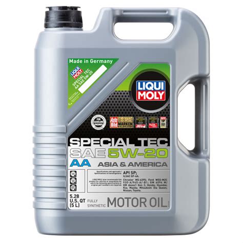 Liqui Moly SPECIAL TEC AA 5W20 Engine Oil 5 Liter LM2259 By Liqui