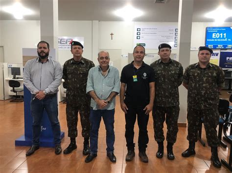 Delegado Regional Da Junta De Servi O Militar Faz Visita A Iturama