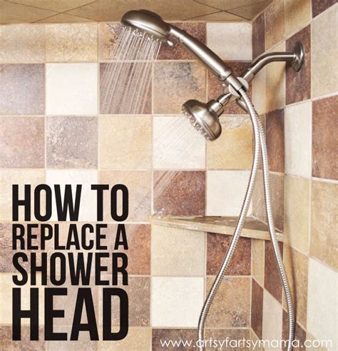 How to Replace a Shower Head | Shower head diy, Shower heads, Diy bathroom