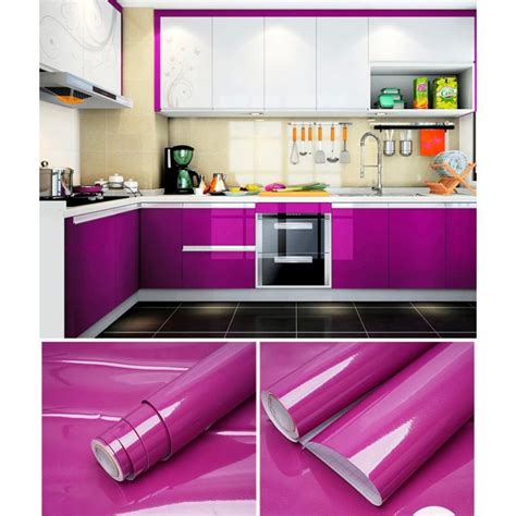 Jual Wallpaper Lemari Dapur Anti Minyak Dan Api Kitchen Set Wallpaper