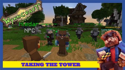 Taking The Tower Quest Wynncraft Episode Youtube