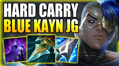 How To Play Blue Kayn Jungle Hard Carry The Game Best Build Runes