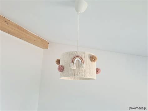 Lampa wisząca dla dziewczynki tęcze boho Pakamera pl