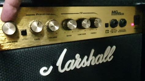 Marshall MG15CD🥰 - YouTube