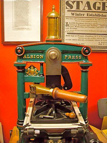 Albion Printing Press Frederick Ullmer Ltd Printing Press Prints