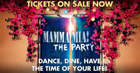 Tickets For The Mamma Mia Party 2019 At The O2 In London Now On Sale