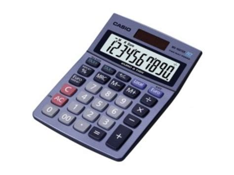 Calculatrice De Bureau Casio Chiffres Ms Ter Contact Mon Bureau