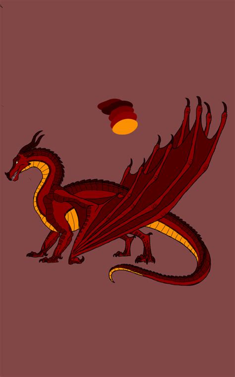 Wings of Fire ~ Skywing by LucaShewolf on DeviantArt