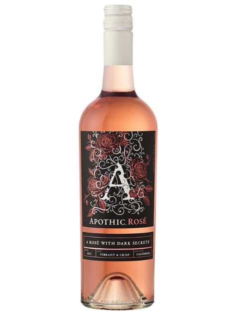 Apothic Rose 750ml Luekens Wine Spirits