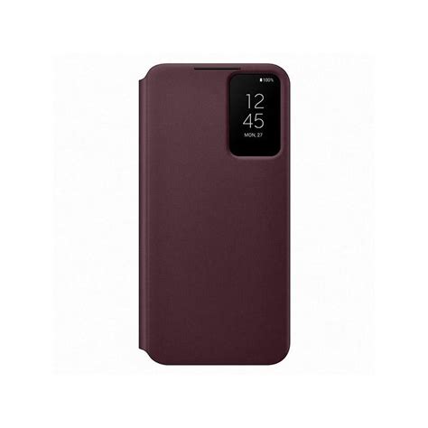 Etui Samsung Galaxy S Ef Zs Ce Burgund Burgundy Clear View Cover