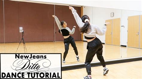 Newjeans Ditto Lisa Rhee Dance Tutorial Youtube