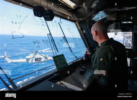 Amphibious Assault Ship USS Bataan LHD 5 In The Mediterranean Sea