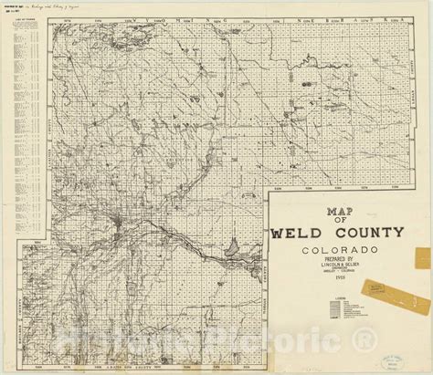 Weld County Map