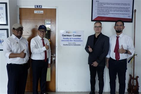 Fib Udinus Resmi Buka German Corner Diperuntukan Untuk Mahasiswa