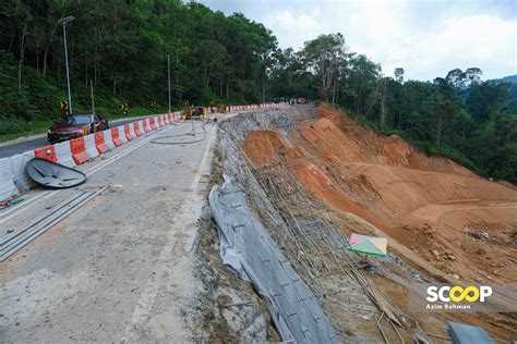 Jalan Batang Kali Genting Route Will Reopen From Pm Today Works