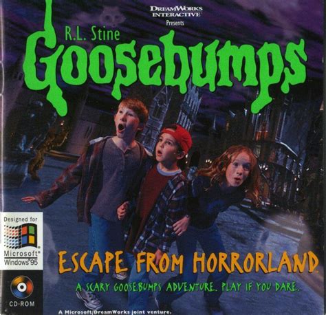 Goosebumps Escape From Horrorland 1996 Windows Box Cover Art Mobygames