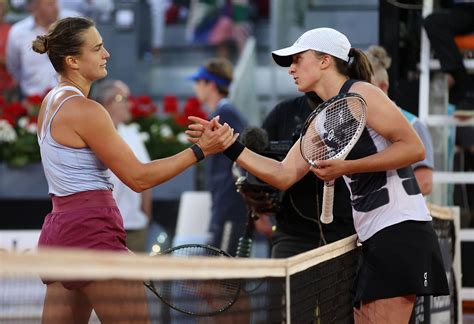 Aryna Sabalenka Feels Her Rivalry With Iga Swiatek Could Be Good For