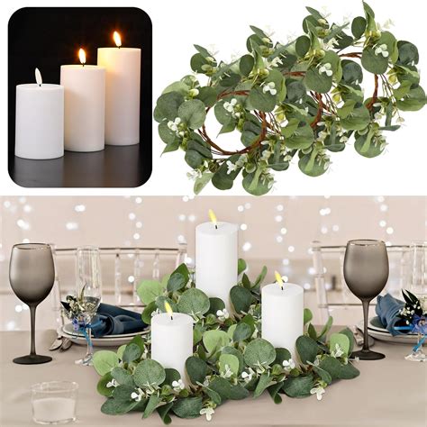 Amazon Retisee Sets Wedding Candle Rings Flameless Fake Led